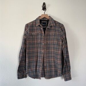 PRANA Plaid Shacket Small
